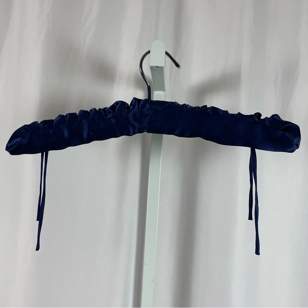 Vintage Erika Taylor Large Embroidered Satin Silky Slip Dress Lingerie Heart - Picture 6 of 9